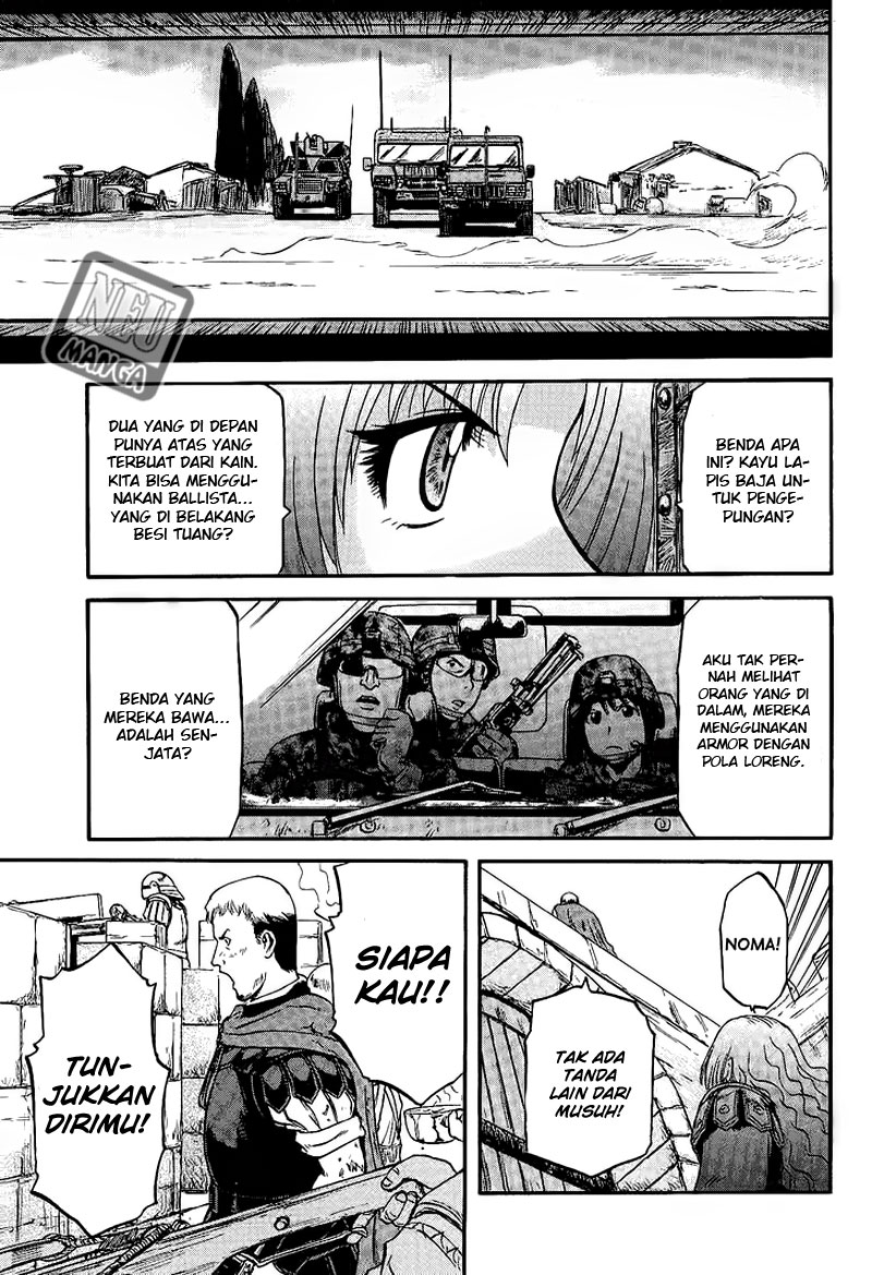 Gate – Jietai Kare no Chi nite Kaku Tatakeri Chapter 9 - halaman 22