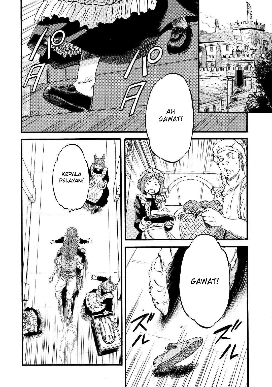 Gate – Jietai Kare no Chi nite Kaku Tatakeri Chapter 90 - halaman 10
