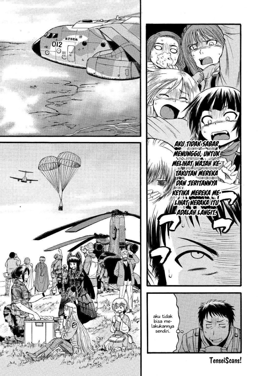 Gate – Jietai Kare no Chi nite Kaku Tatakeri Chapter 93 - halaman 11