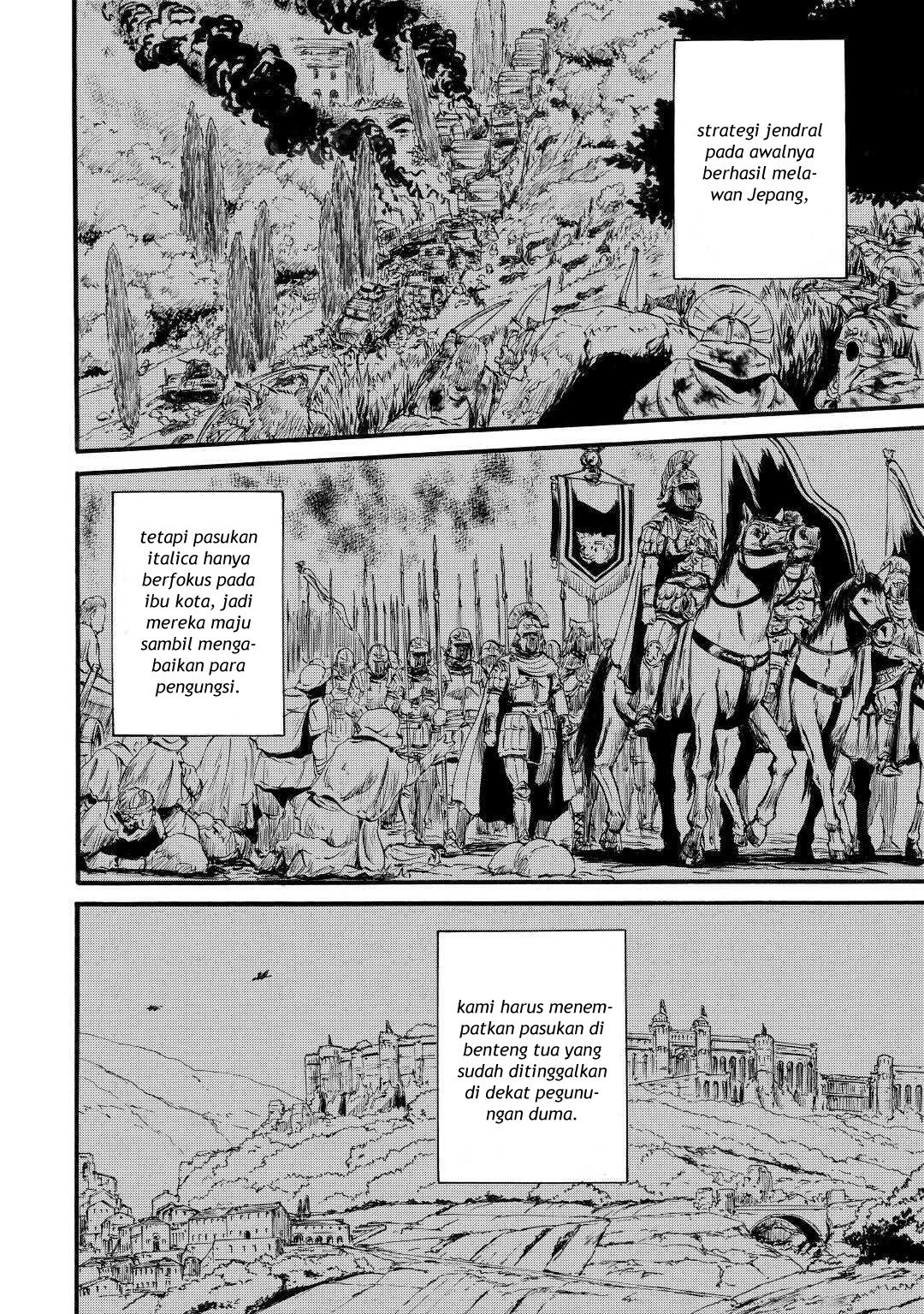 Gate – Jietai Kare no Chi nite Kaku Tatakeri Chapter 96 - halaman 22