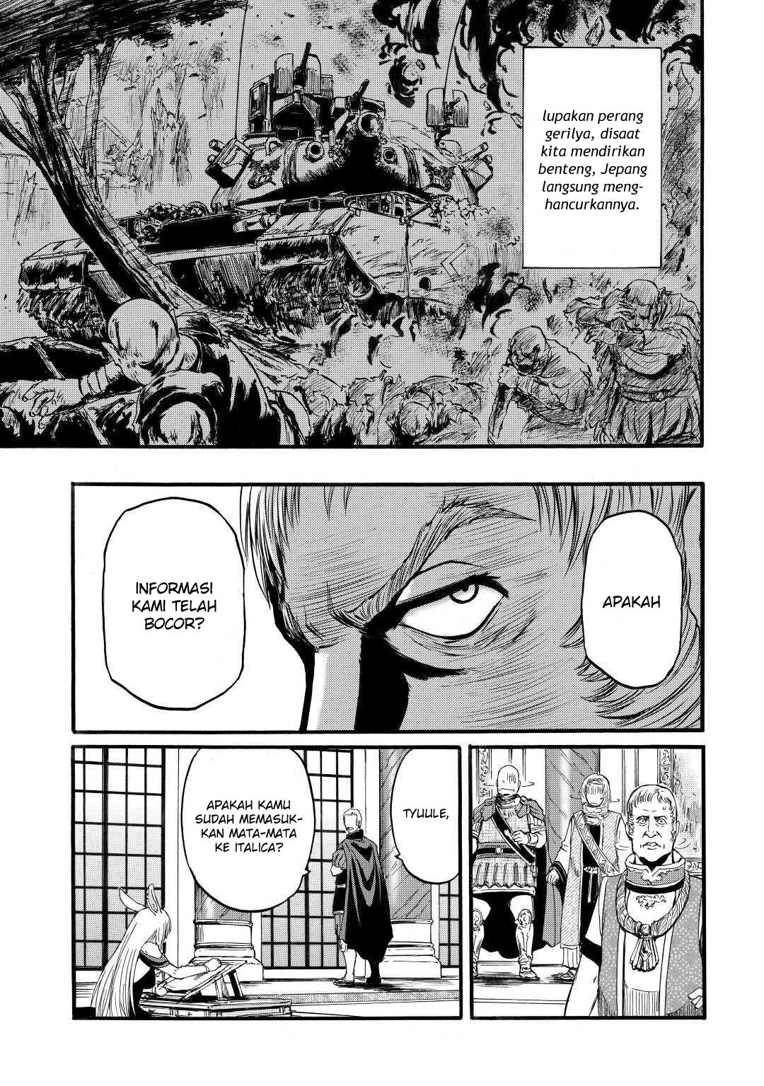 Gate – Jietai Kare no Chi nite Kaku Tatakeri Chapter 96 - halaman 23