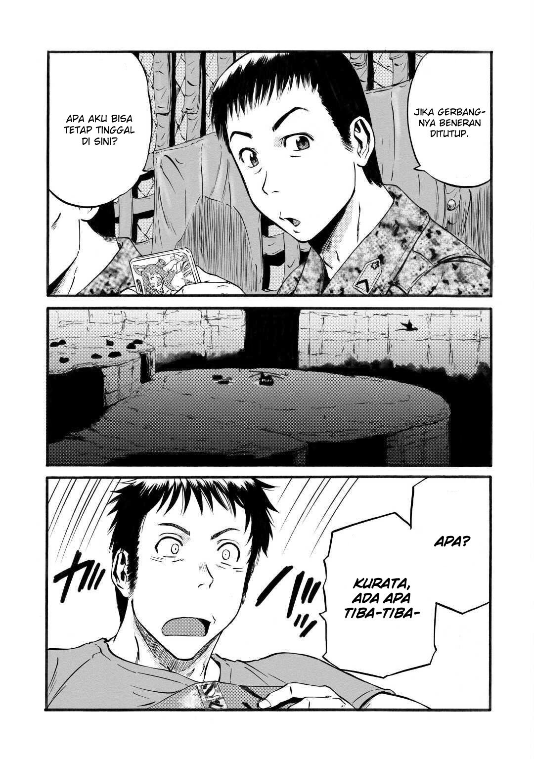 Gate – Jietai Kare no Chi nite Kaku Tatakeri Chapter 96 - halaman 3