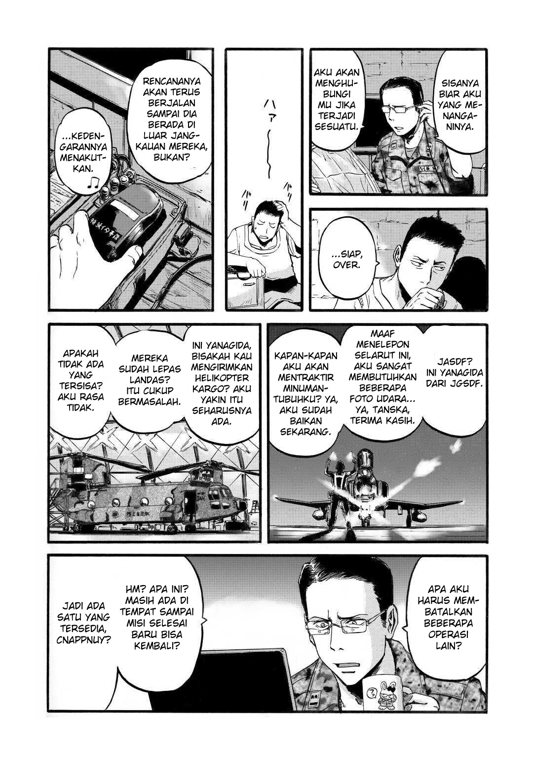 Gate – Jietai Kare no Chi nite Kaku Tatakeri Chapter 97 - halaman 11