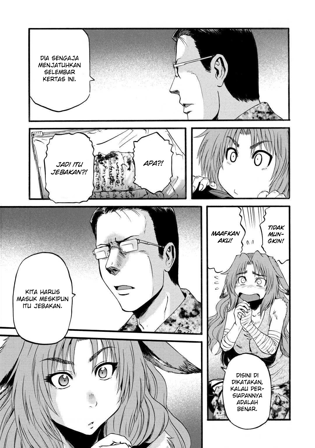 Gate – Jietai Kare no Chi nite Kaku Tatakeri Chapter 97 - halaman 15