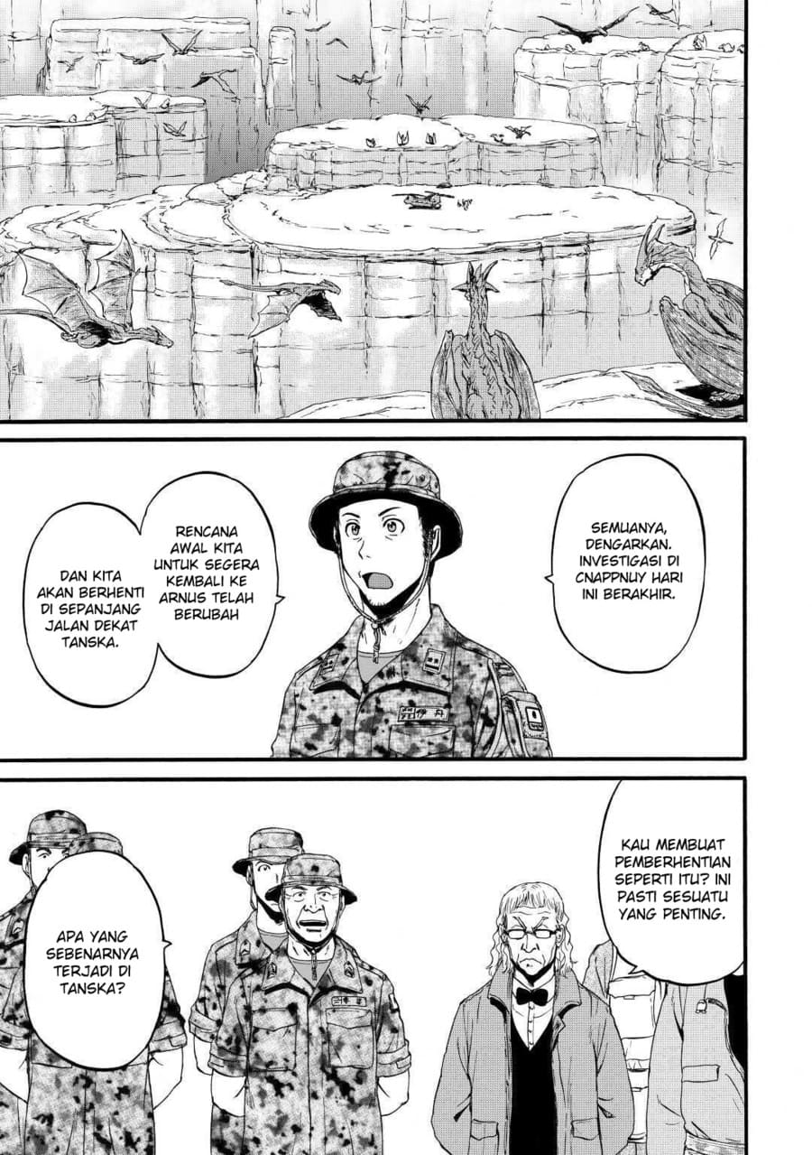 Gate – Jietai Kare no Chi nite Kaku Tatakeri Chapter 98 - halaman 10