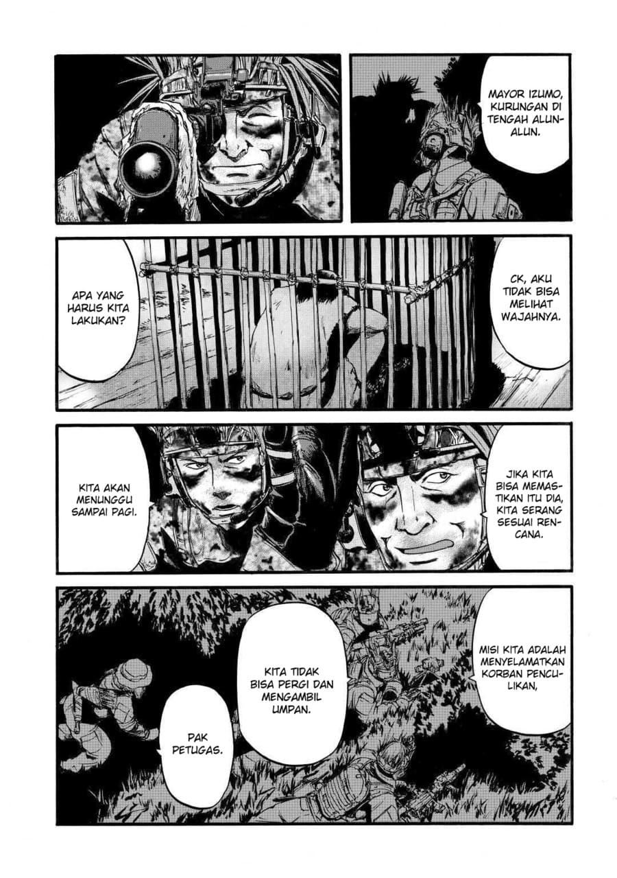 Gate – Jietai Kare no Chi nite Kaku Tatakeri Chapter 98 - halaman 22