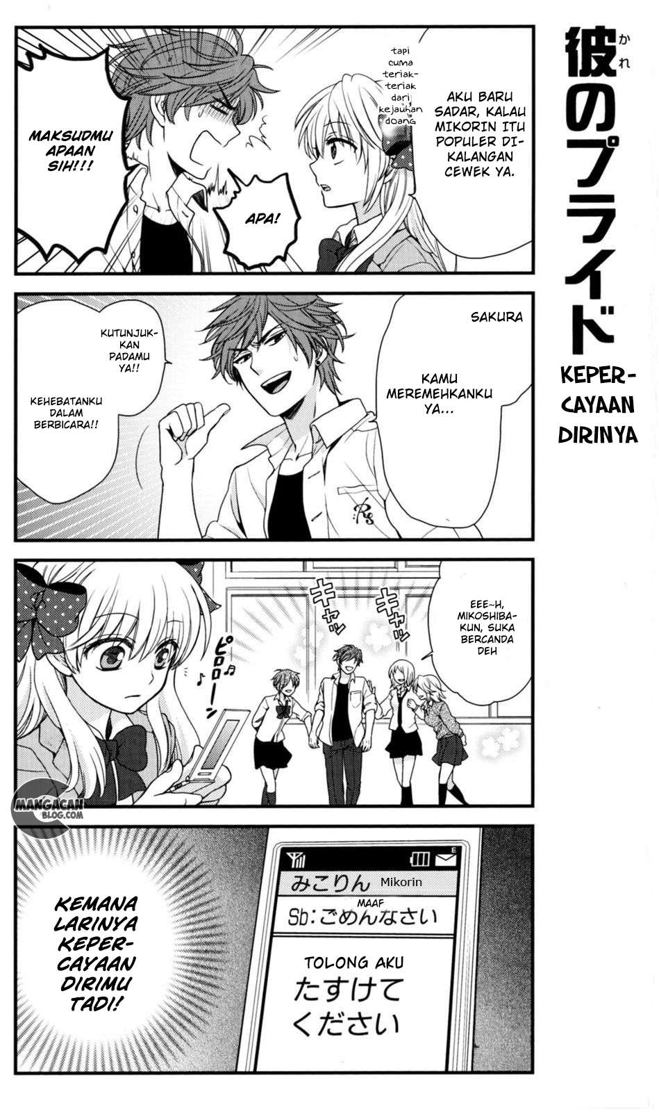 Gekkan Shoujo Nozaki-kun Chapter 10 - halaman 2