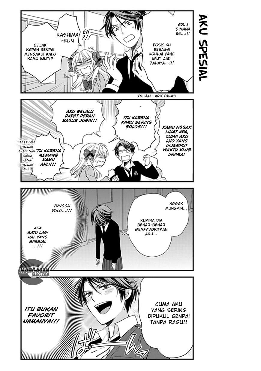 Gekkan Shoujo Nozaki-kun Chapter 10 - halaman 8