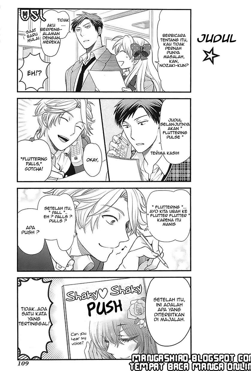 Gekkan Shoujo Nozaki-kun Chapter 18 - halaman 8
