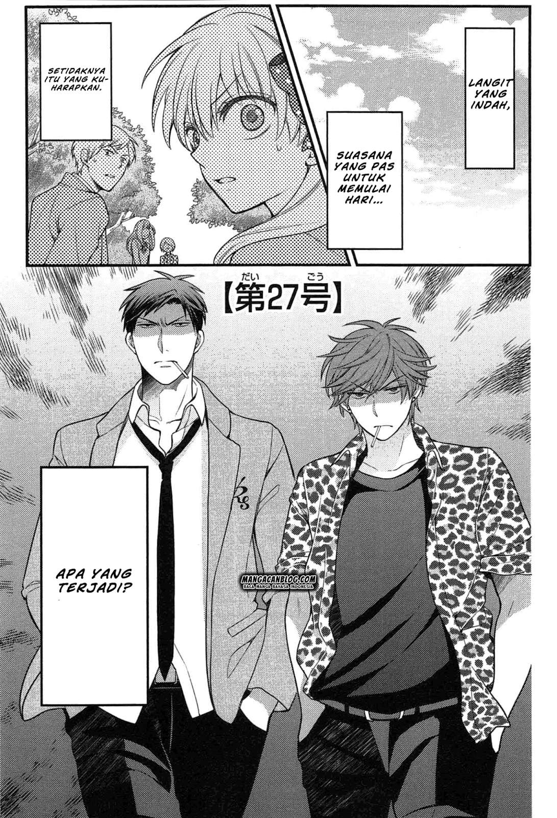 Gekkan Shoujo Nozaki-kun Chapter 27 - halaman 1