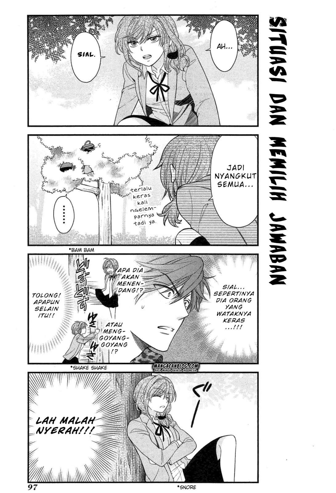 Gekkan Shoujo Nozaki-kun Chapter 27 - halaman 11