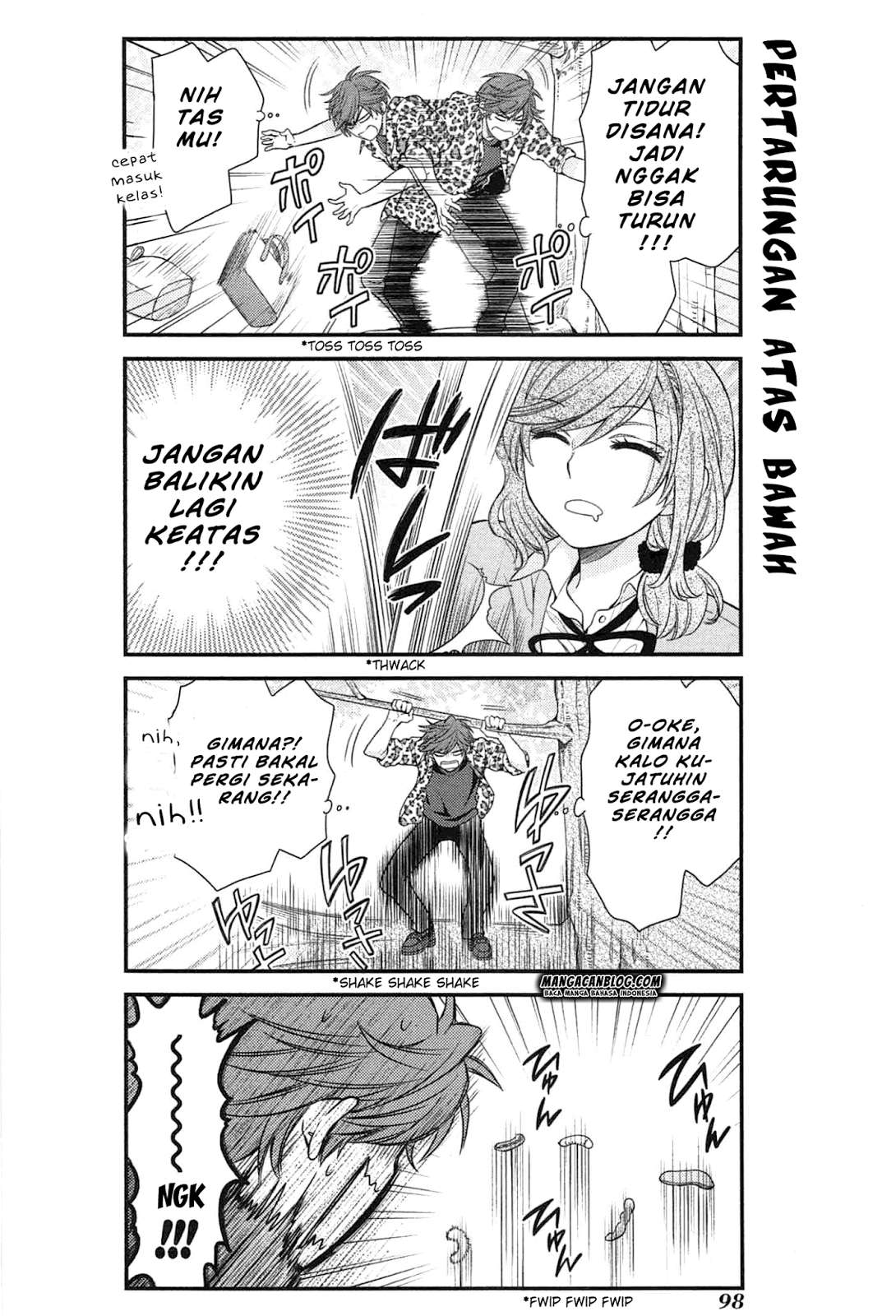 Gekkan Shoujo Nozaki-kun Chapter 27 - halaman 12