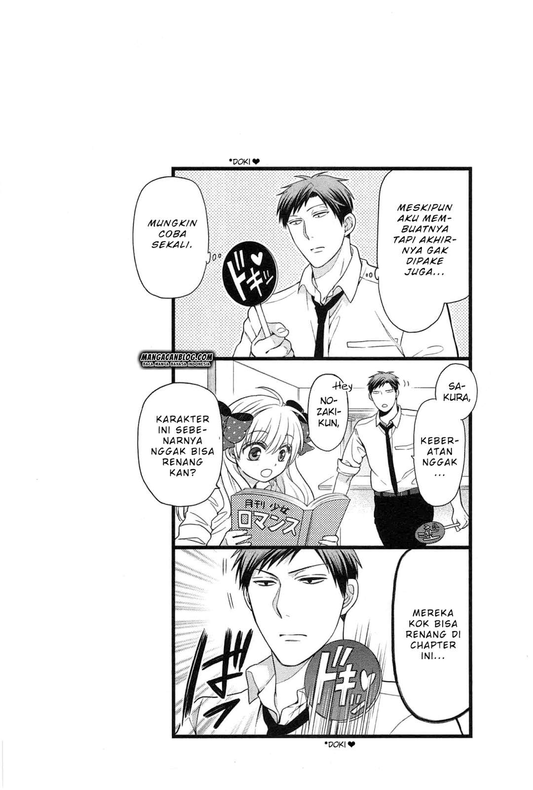 Gekkan Shoujo Nozaki-kun Chapter 27 - halaman 14