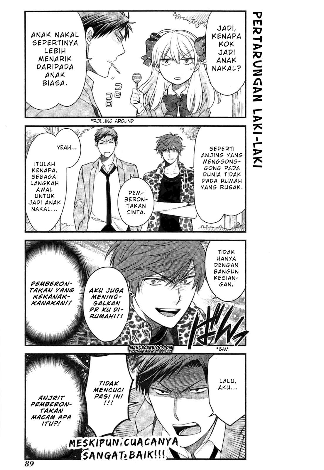 Gekkan Shoujo Nozaki-kun Chapter 27 - halaman 3