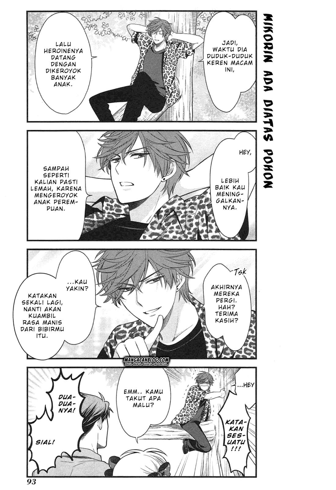 Gekkan Shoujo Nozaki-kun Chapter 27 - halaman 7