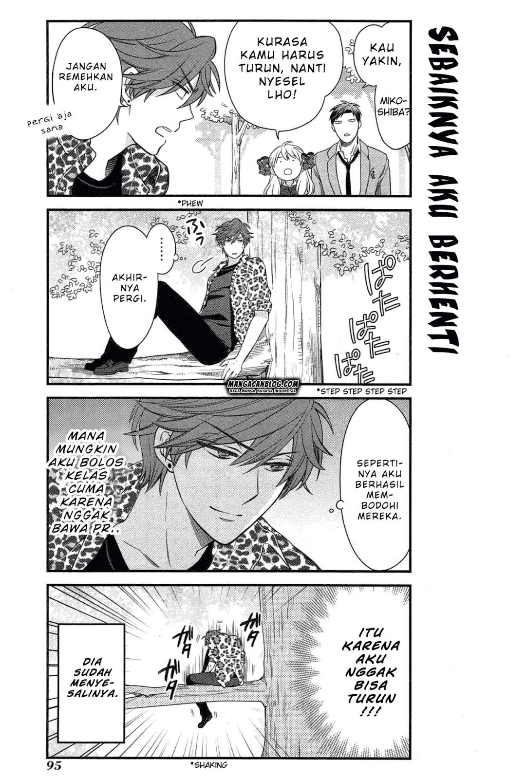 Gekkan Shoujo Nozaki-kun Chapter 27 - halaman 9