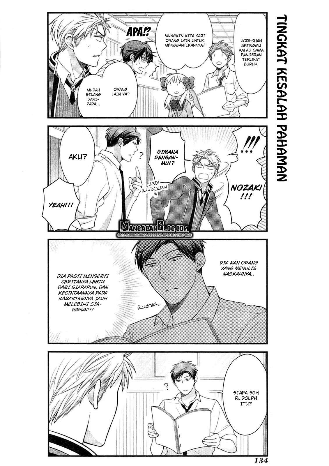 Gekkan Shoujo Nozaki-kun Chapter 30 - halaman 6