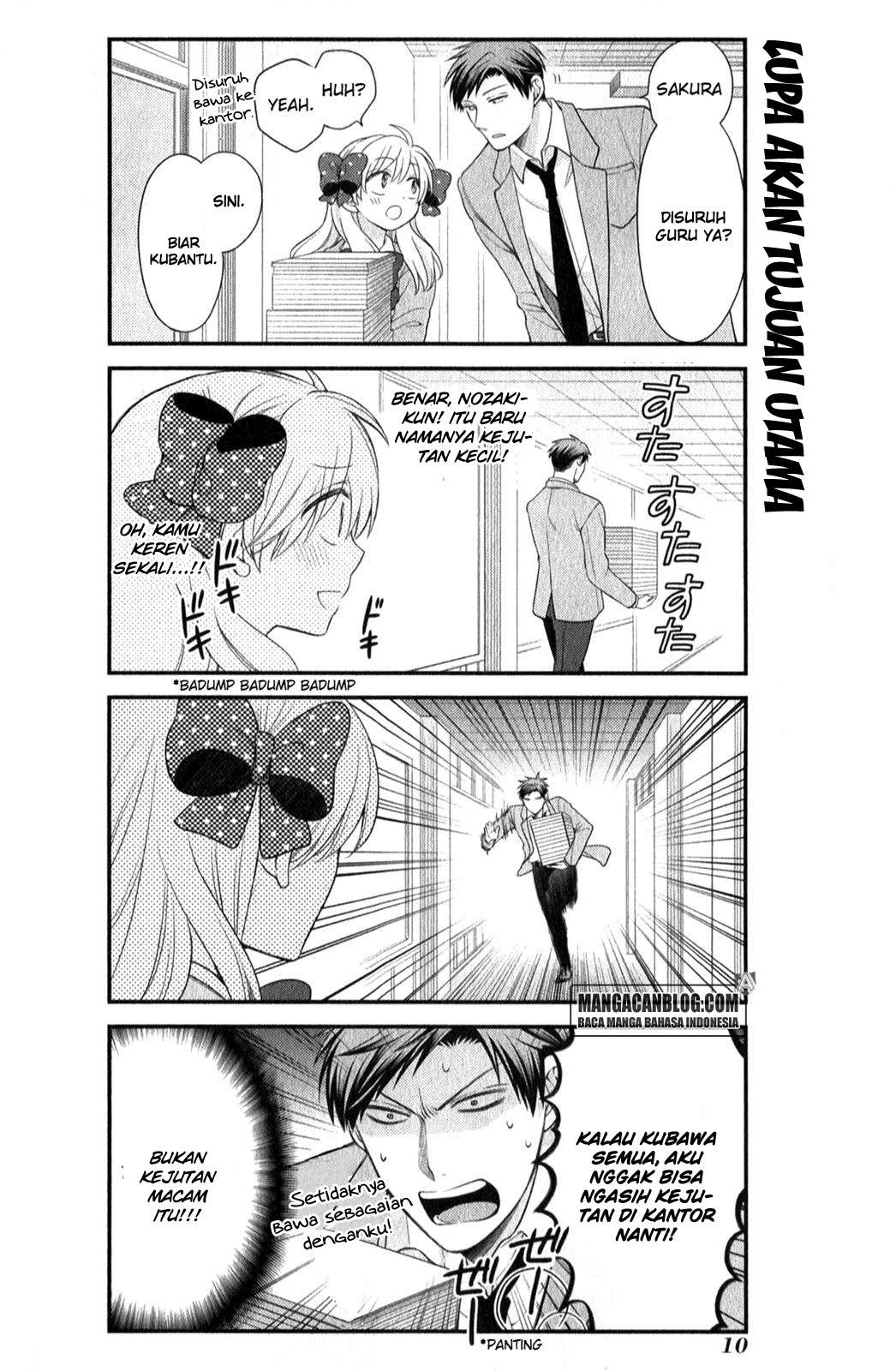 Gekkan Shoujo Nozaki-kun Chapter 31 - halaman 8