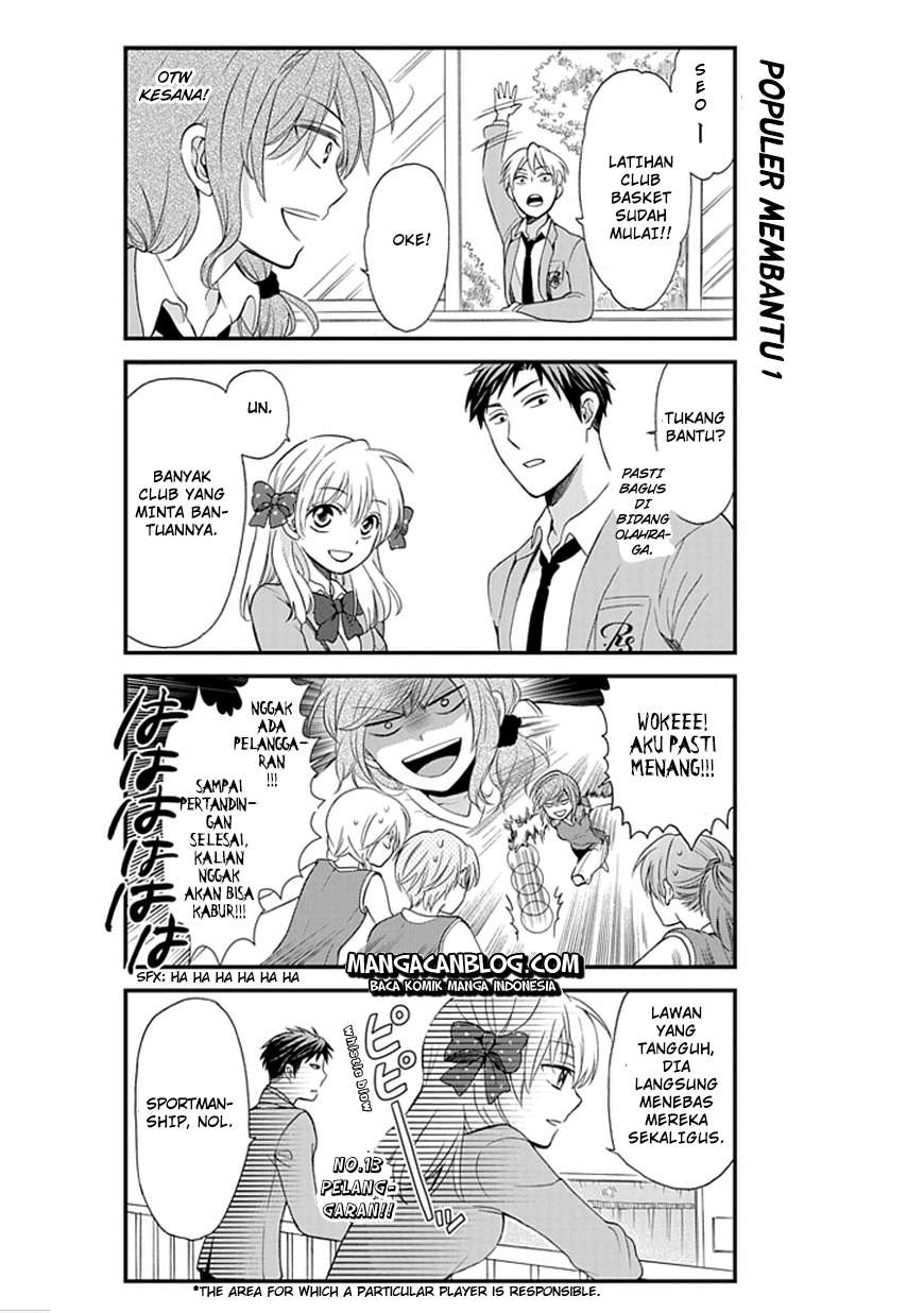 Gekkan Shoujo Nozaki-kun Chapter 4 - halaman 8