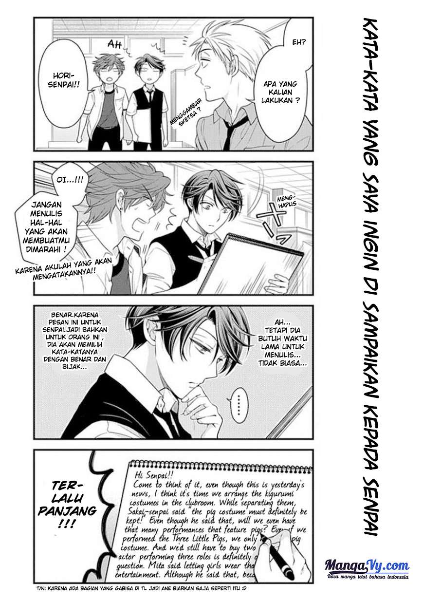 Gekkan Shoujo Nozaki-kun Chapter 42 - halaman 8