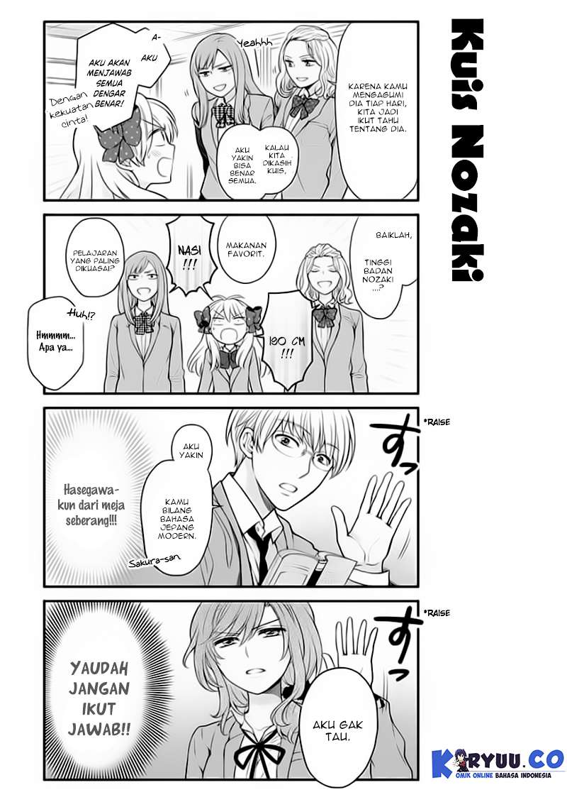 Gekkan Shoujo Nozaki-kun Chapter 48 - halaman 5