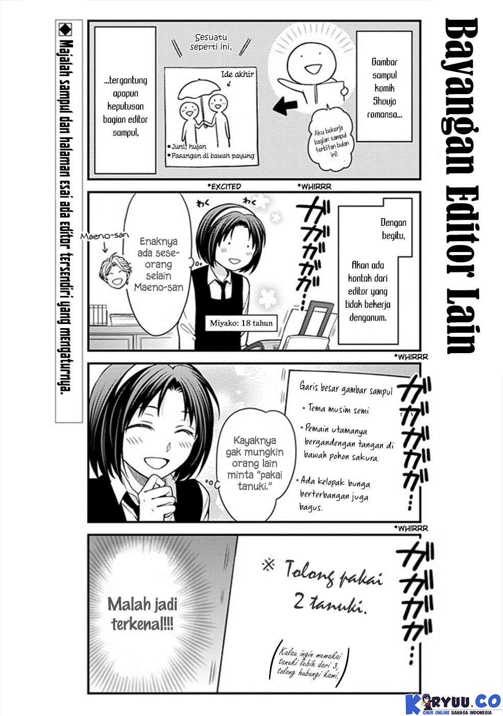 Gekkan Shoujo Nozaki-kun Chapter 50 - halaman 4