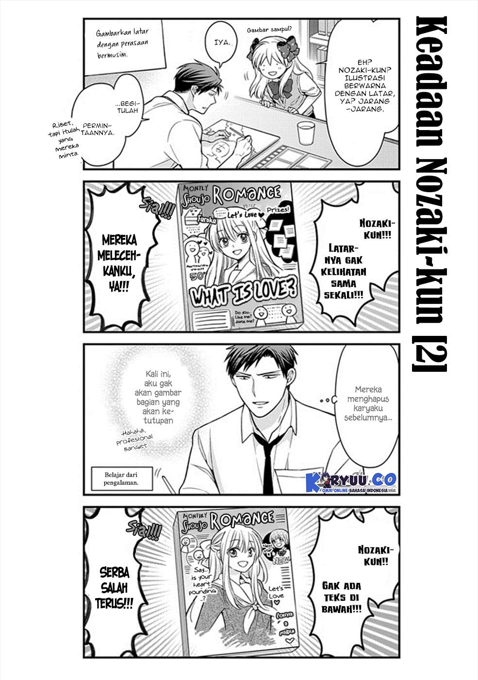 Gekkan Shoujo Nozaki-kun Chapter 50 - halaman 7