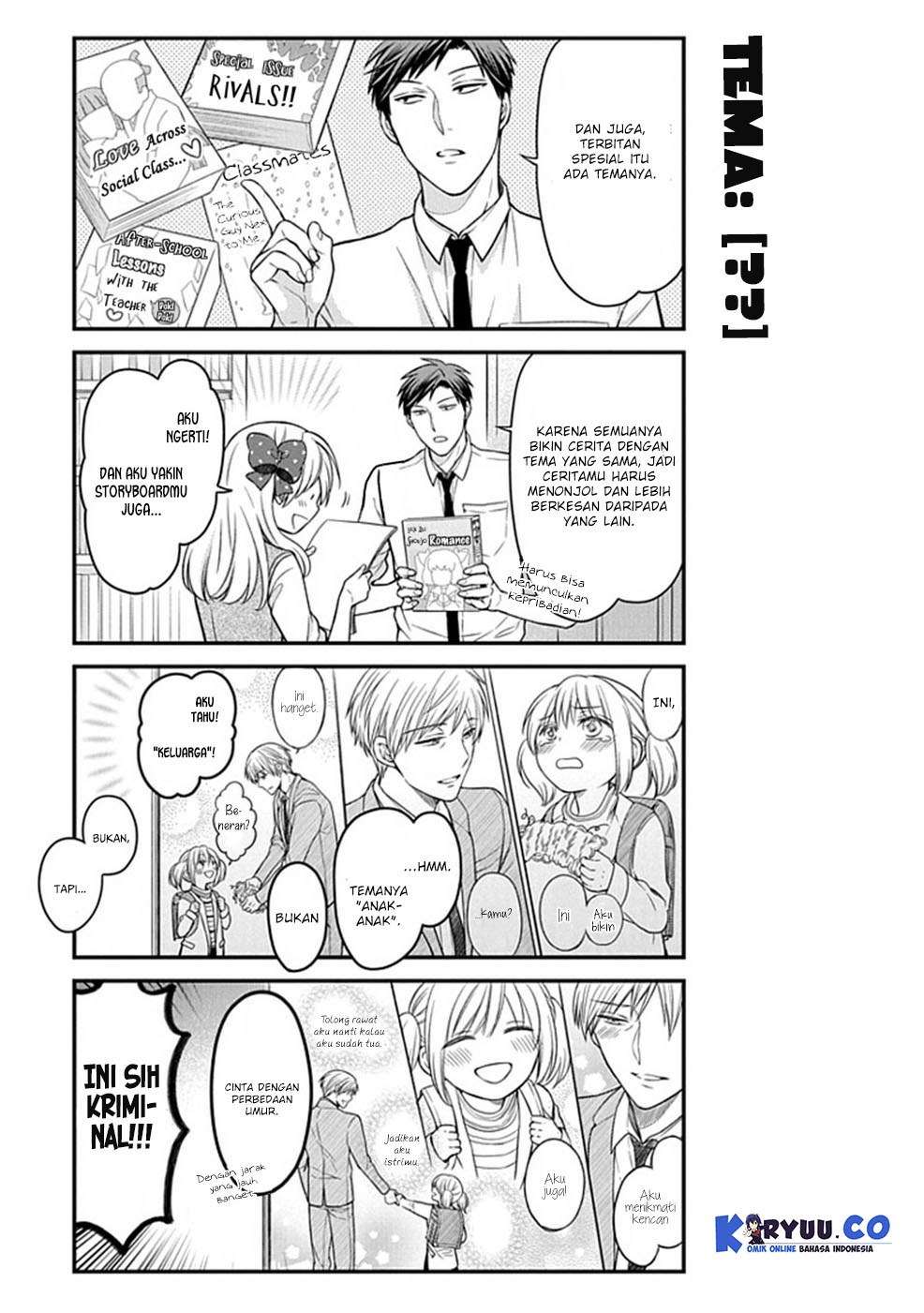 Gekkan Shoujo Nozaki-kun Chapter 58 - halaman 7