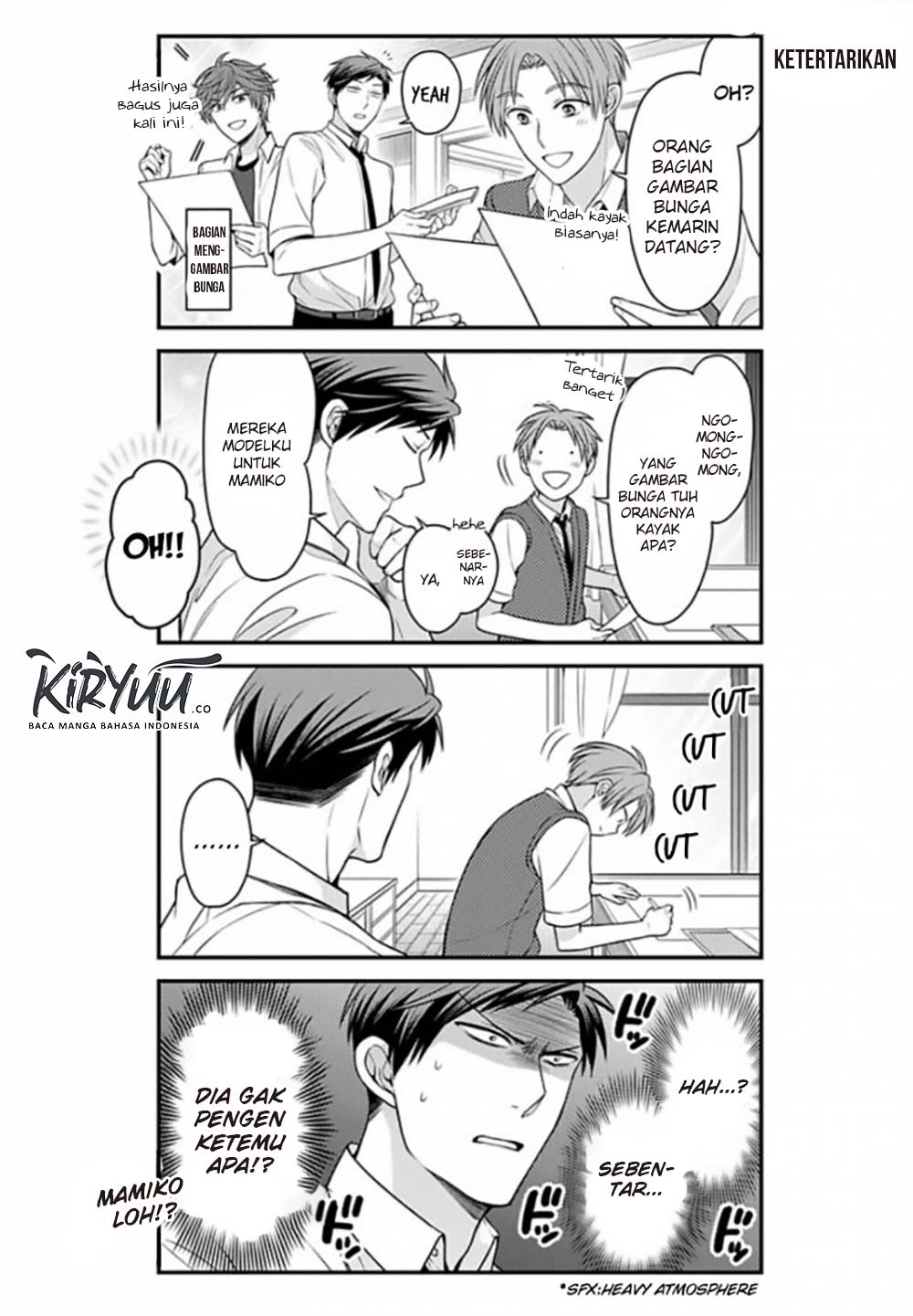Gekkan Shoujo Nozaki-kun Chapter 72 - halaman 4