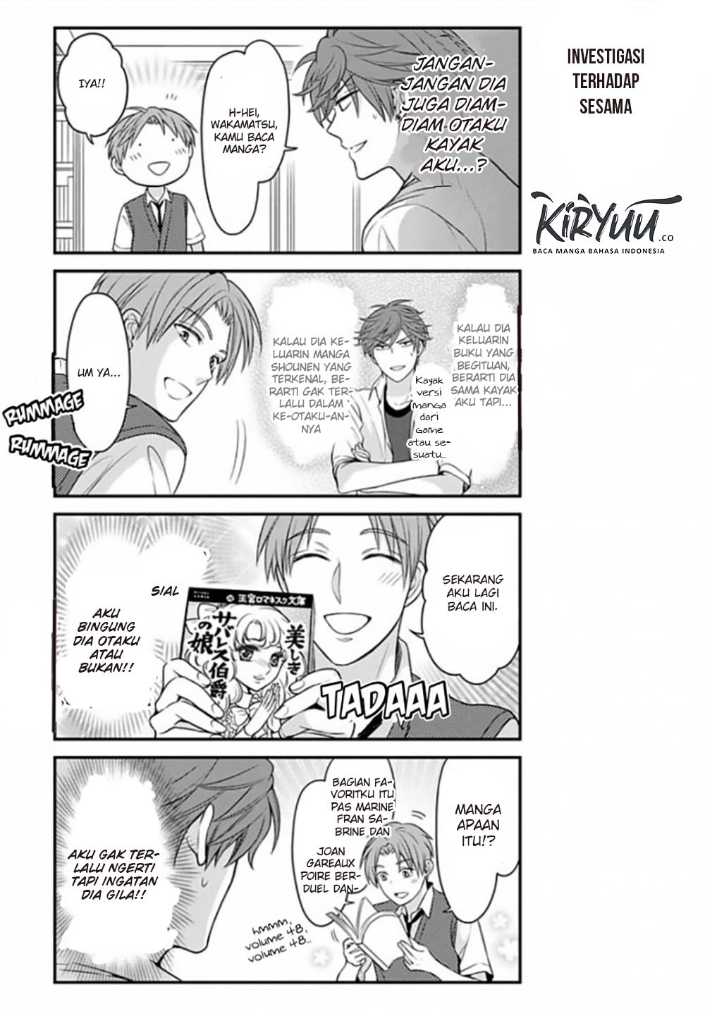 Gekkan Shoujo Nozaki-kun Chapter 72 - halaman 7