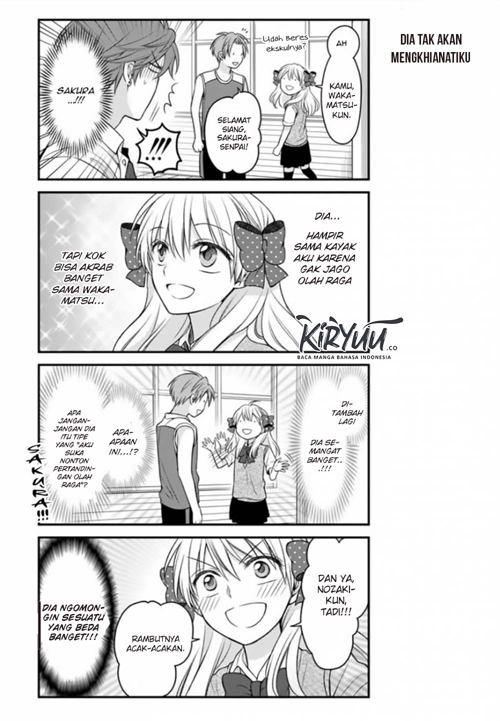Gekkan Shoujo Nozaki-kun Chapter 72 - halaman 9