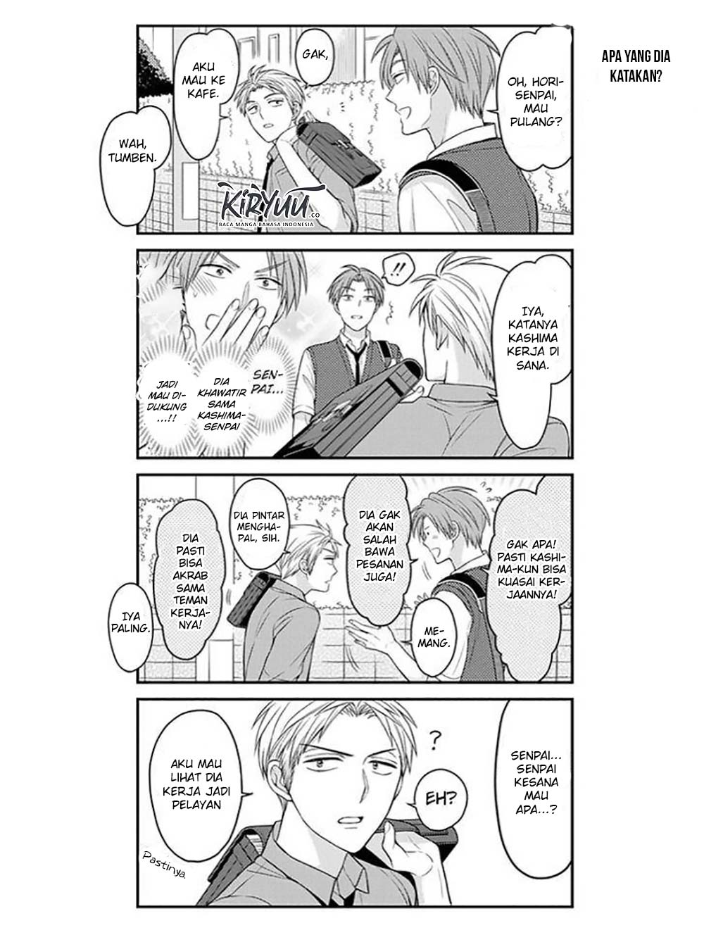 Gekkan Shoujo Nozaki-kun Chapter 73 - halaman 8