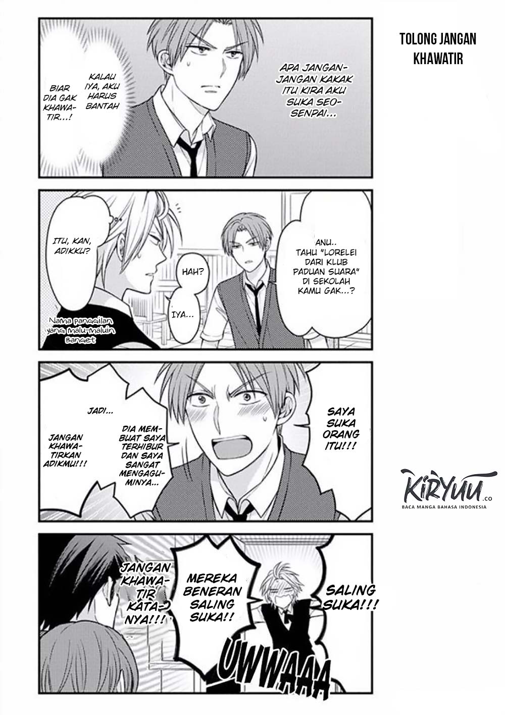 Gekkan Shoujo Nozaki-kun Chapter 74 - halaman 15