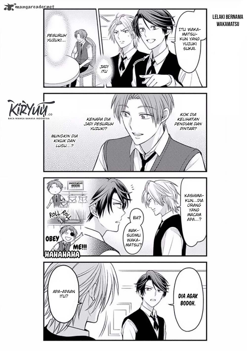 Gekkan Shoujo Nozaki-kun Chapter 74 - halaman 5