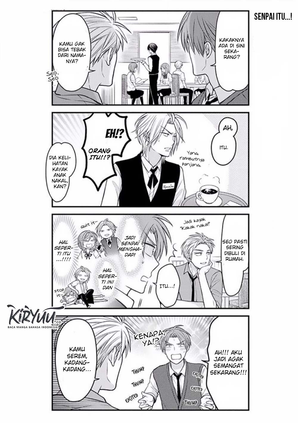 Gekkan Shoujo Nozaki-kun Chapter 74 - halaman 7