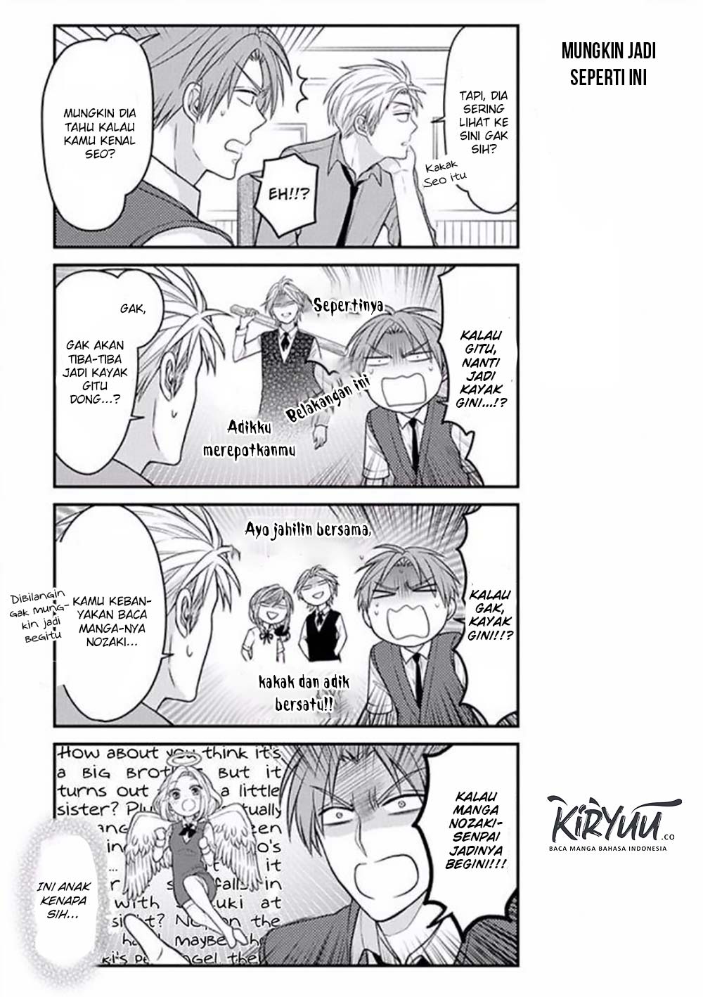 Gekkan Shoujo Nozaki-kun Chapter 74 - halaman 8