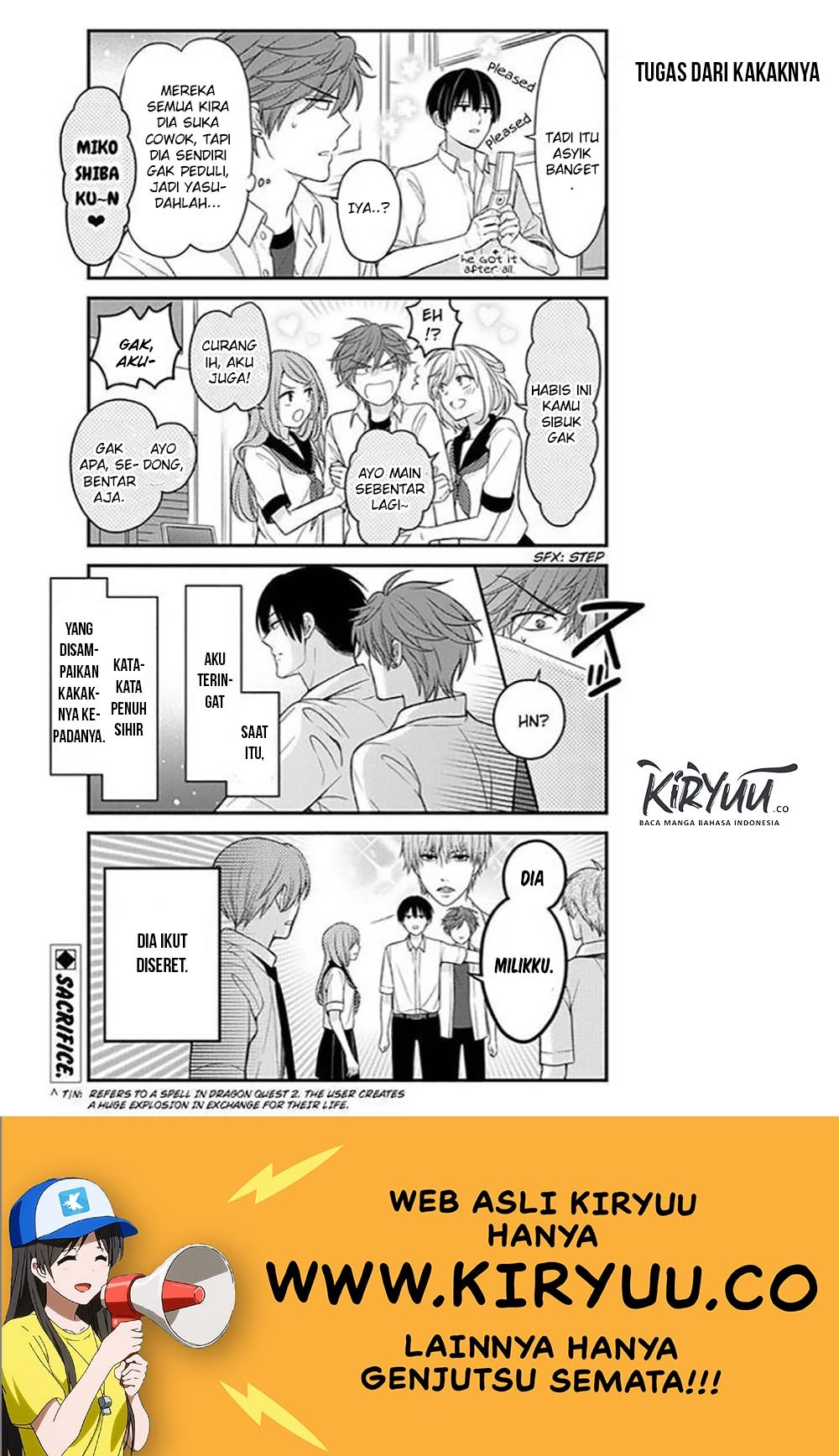 Gekkan Shoujo Nozaki-kun Chapter 76 - halaman 14