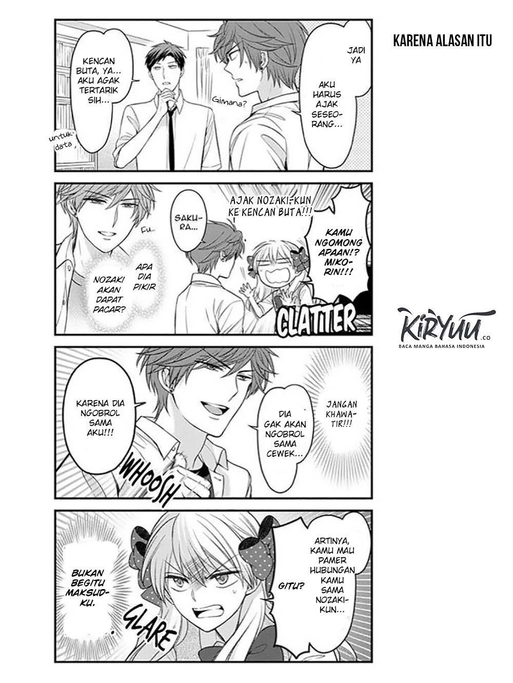 Gekkan Shoujo Nozaki-kun Chapter 76 - halaman 4