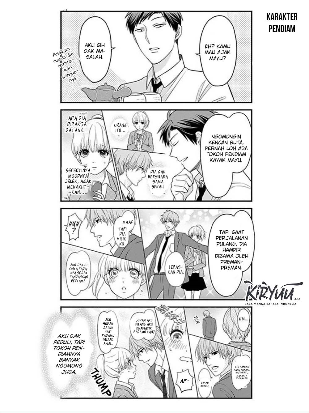 Gekkan Shoujo Nozaki-kun Chapter 76 - halaman 7