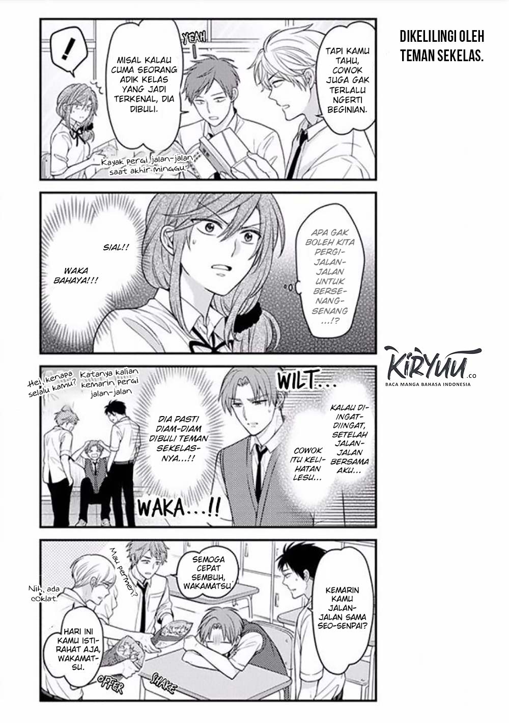 Gekkan Shoujo Nozaki-kun Chapter 77 - halaman 6