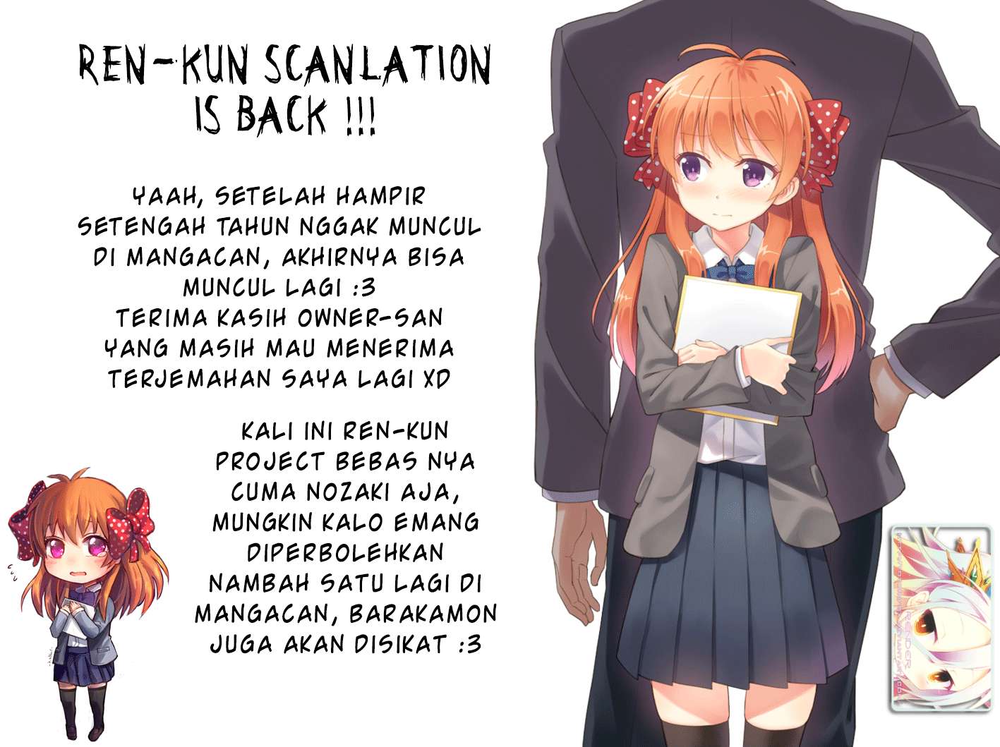 Gekkan Shoujo Nozaki-kun Chapter 8 - halaman 1