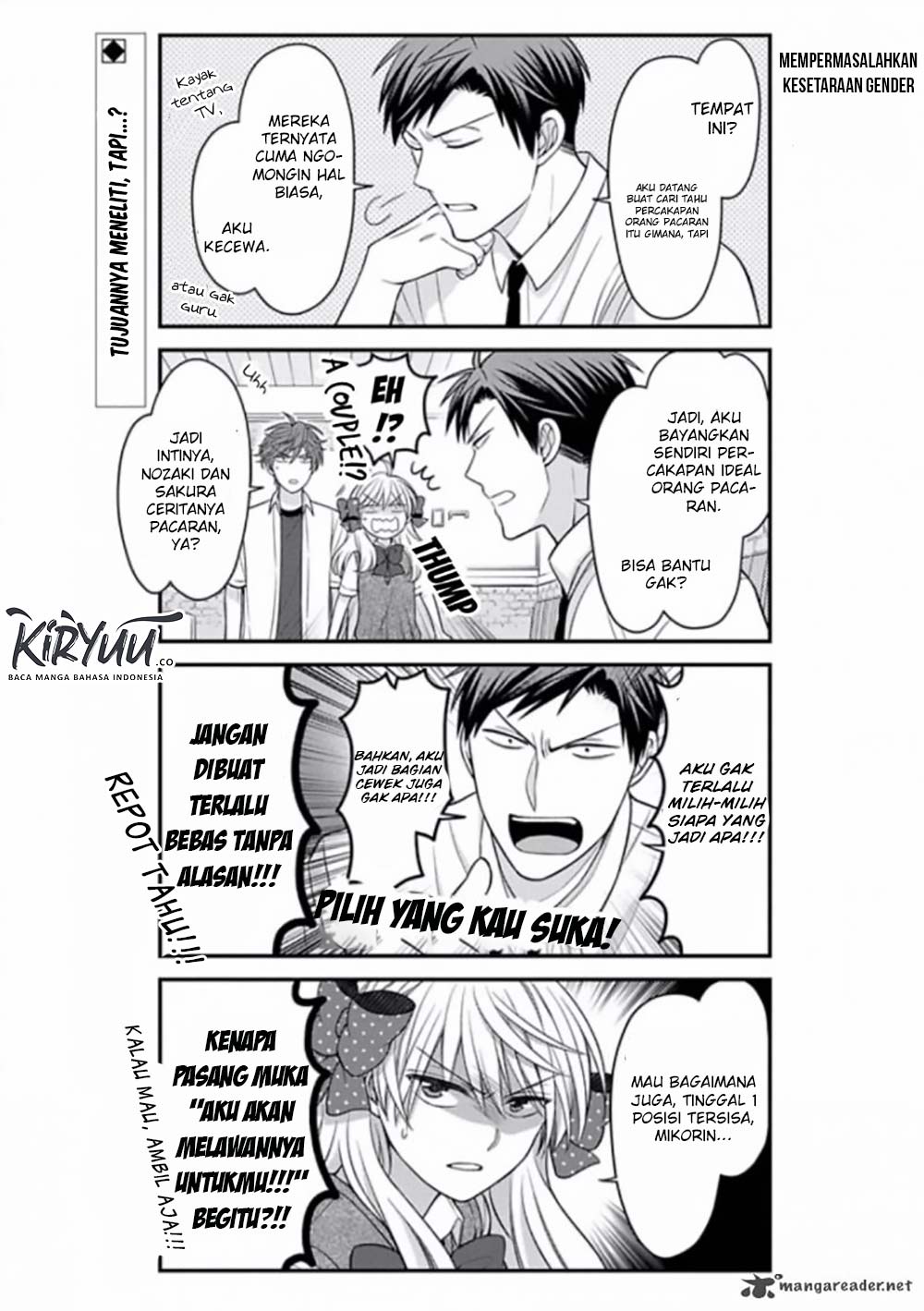 Gekkan Shoujo Nozaki-kun Chapter 80 - halaman 4