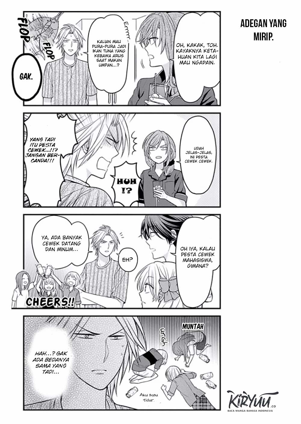 Gekkan Shoujo Nozaki-kun Chapter 82 - halaman 6