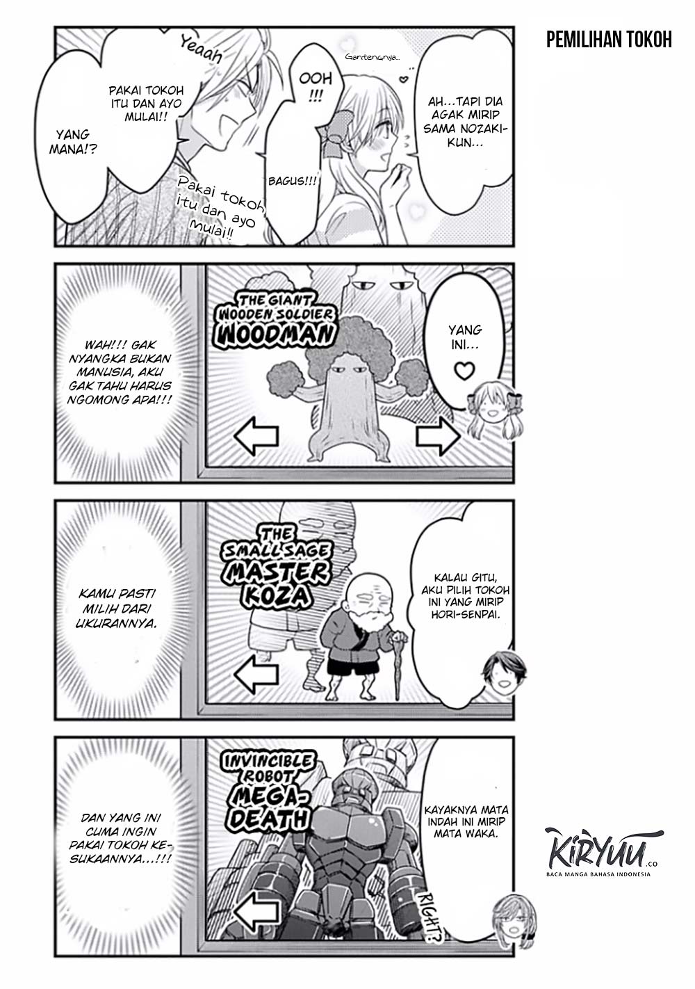 Gekkan Shoujo Nozaki-kun Chapter 82 - halaman 8