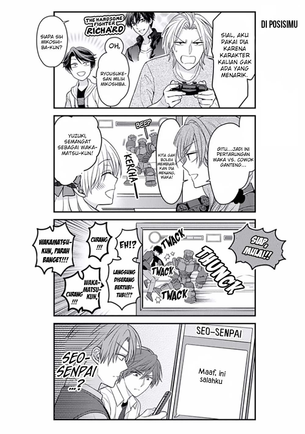 Gekkan Shoujo Nozaki-kun Chapter 82 - halaman 9