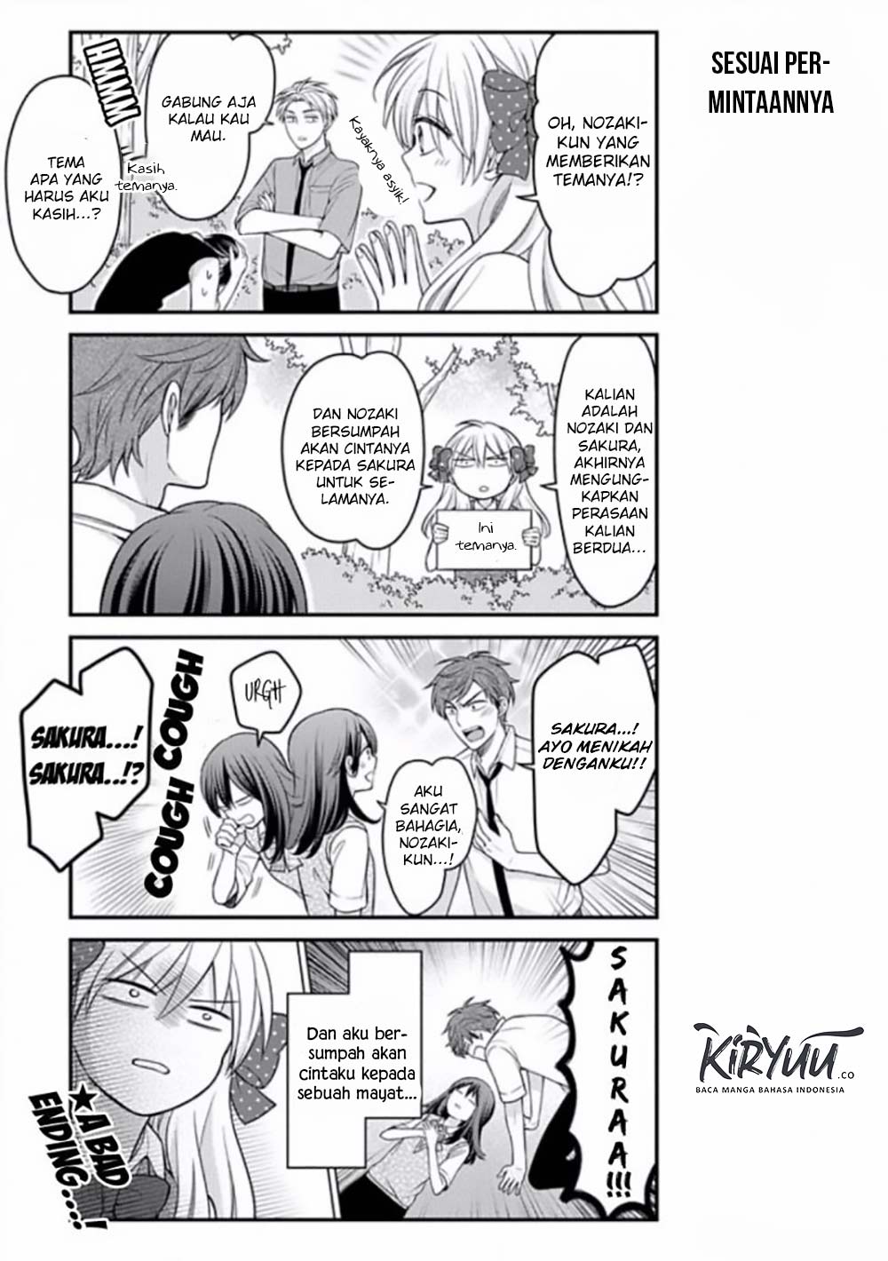 Gekkan Shoujo Nozaki-kun Chapter 83 - halaman 10