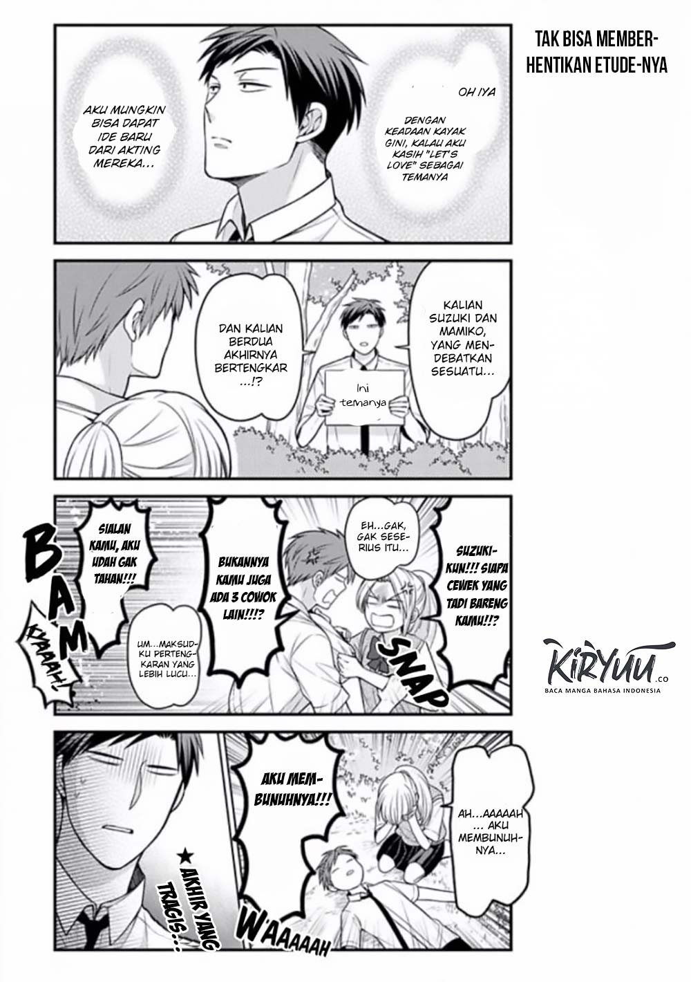 Gekkan Shoujo Nozaki-kun Chapter 83 - halaman 8