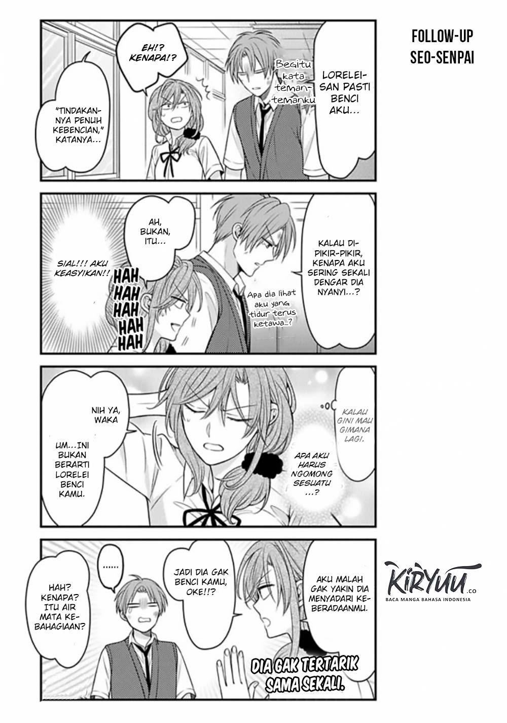 Gekkan Shoujo Nozaki-kun Chapter 84 - halaman 12