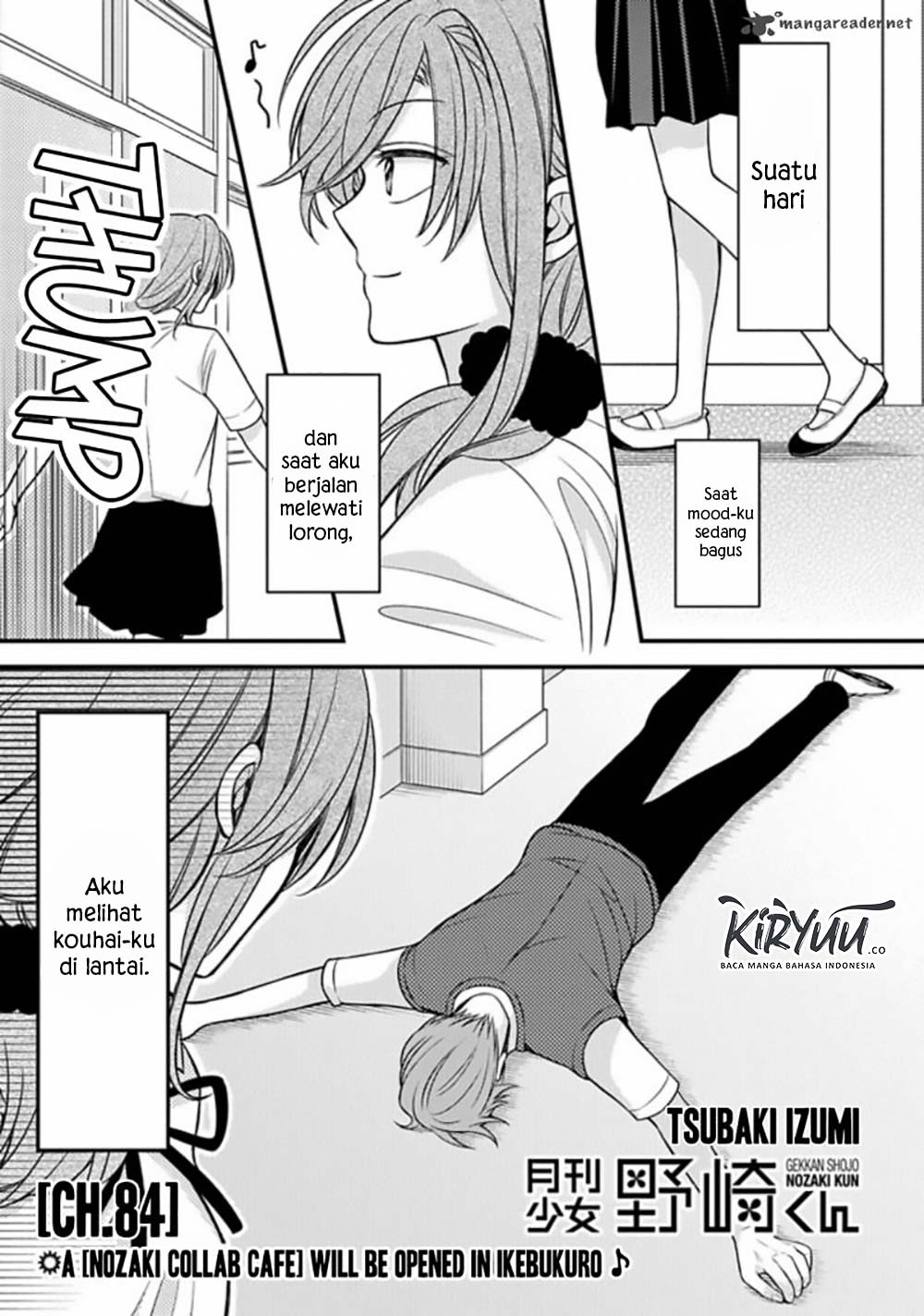 Gekkan Shoujo Nozaki-kun Chapter 84 - halaman 2