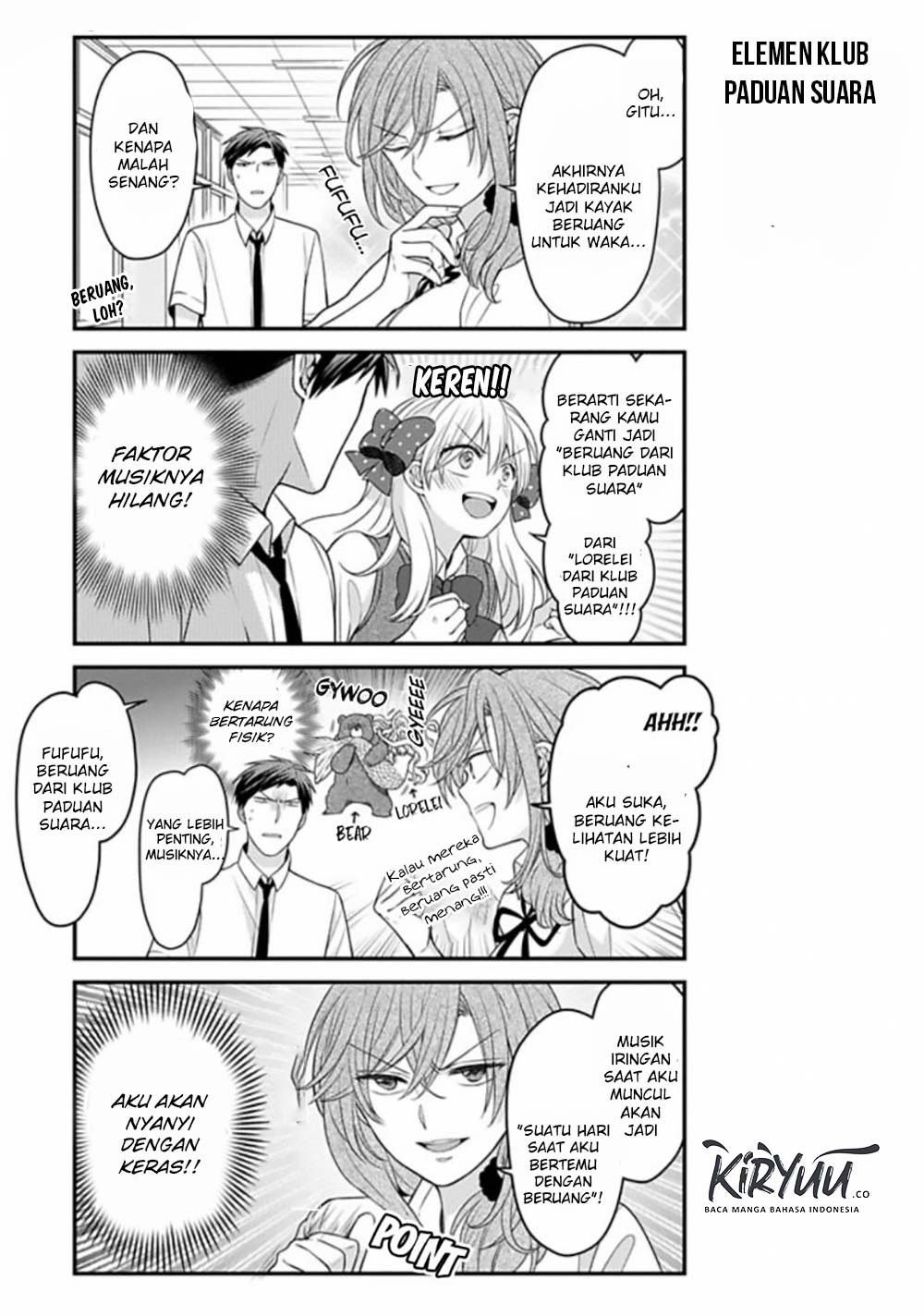 Gekkan Shoujo Nozaki-kun Chapter 84 - halaman 4